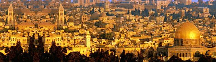 De klaagmuur in Jeruzalem